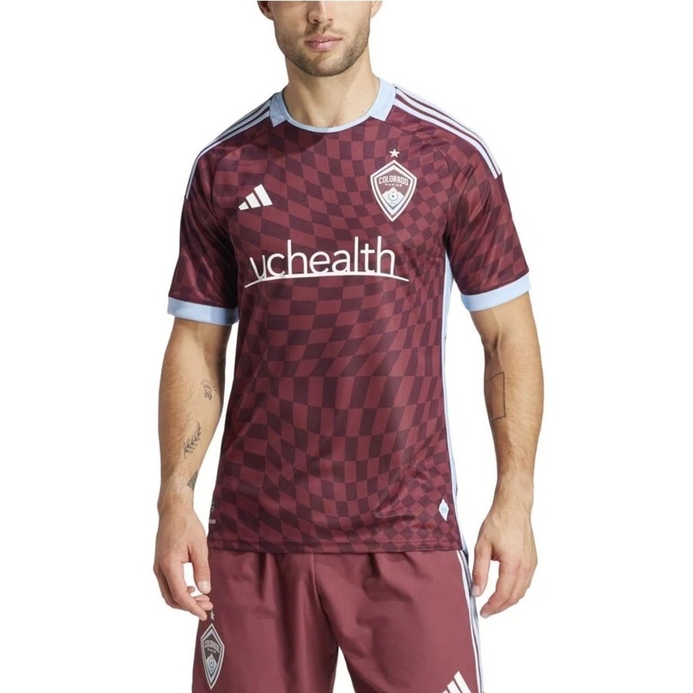 New Adidas‎ Colorado Rapids MLS Authentic 24/25 Home Jersey HZ6228 Men's XS